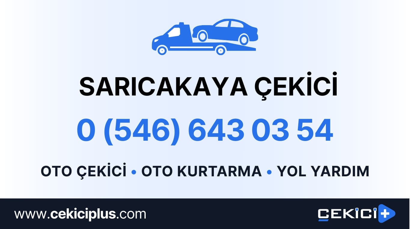 Sarıcakaya Çekici