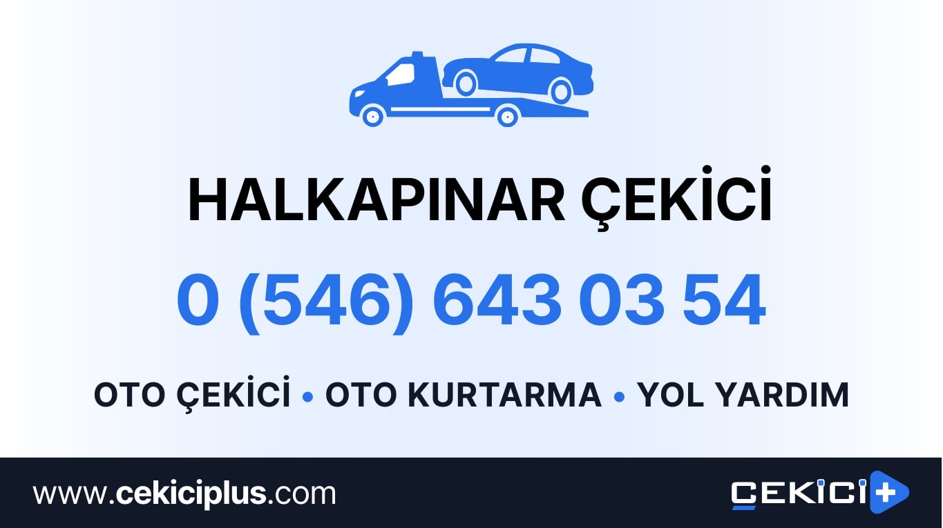 Halkapınar Çekici